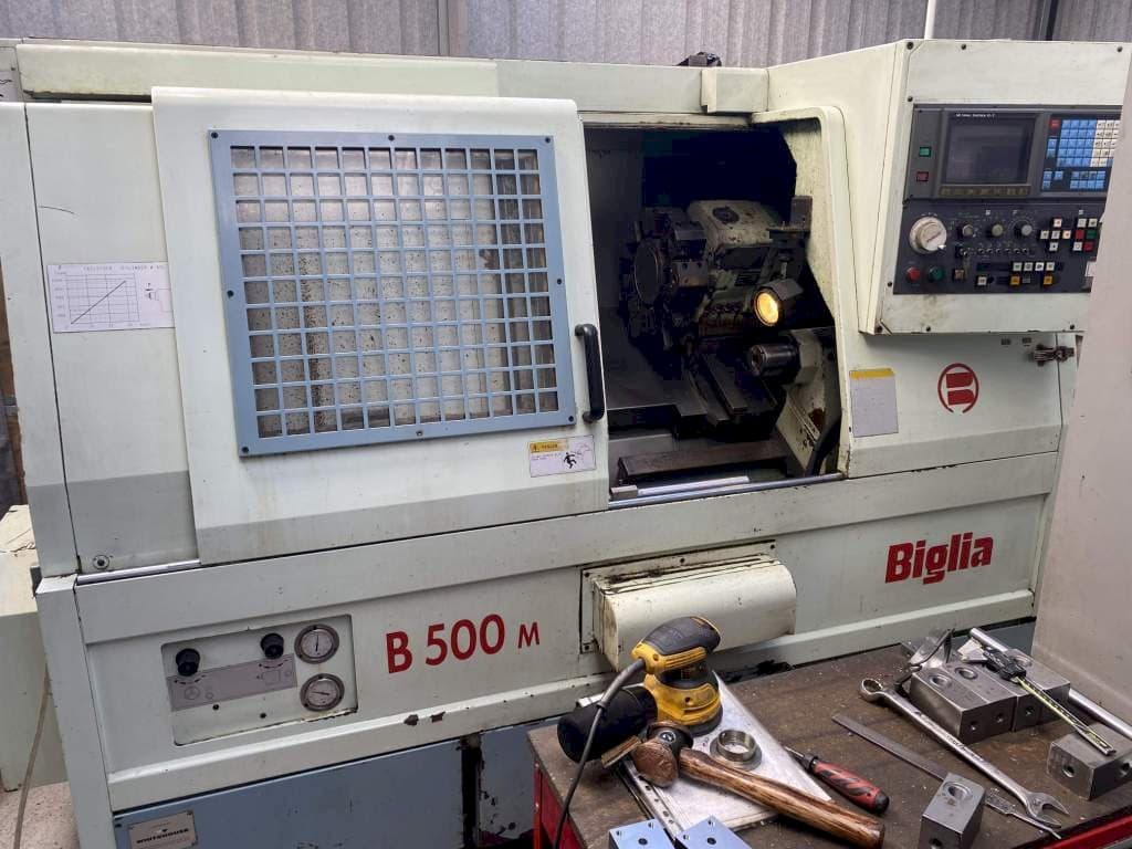 Prikaz  stroja Biglia B 500 M  sprijeda