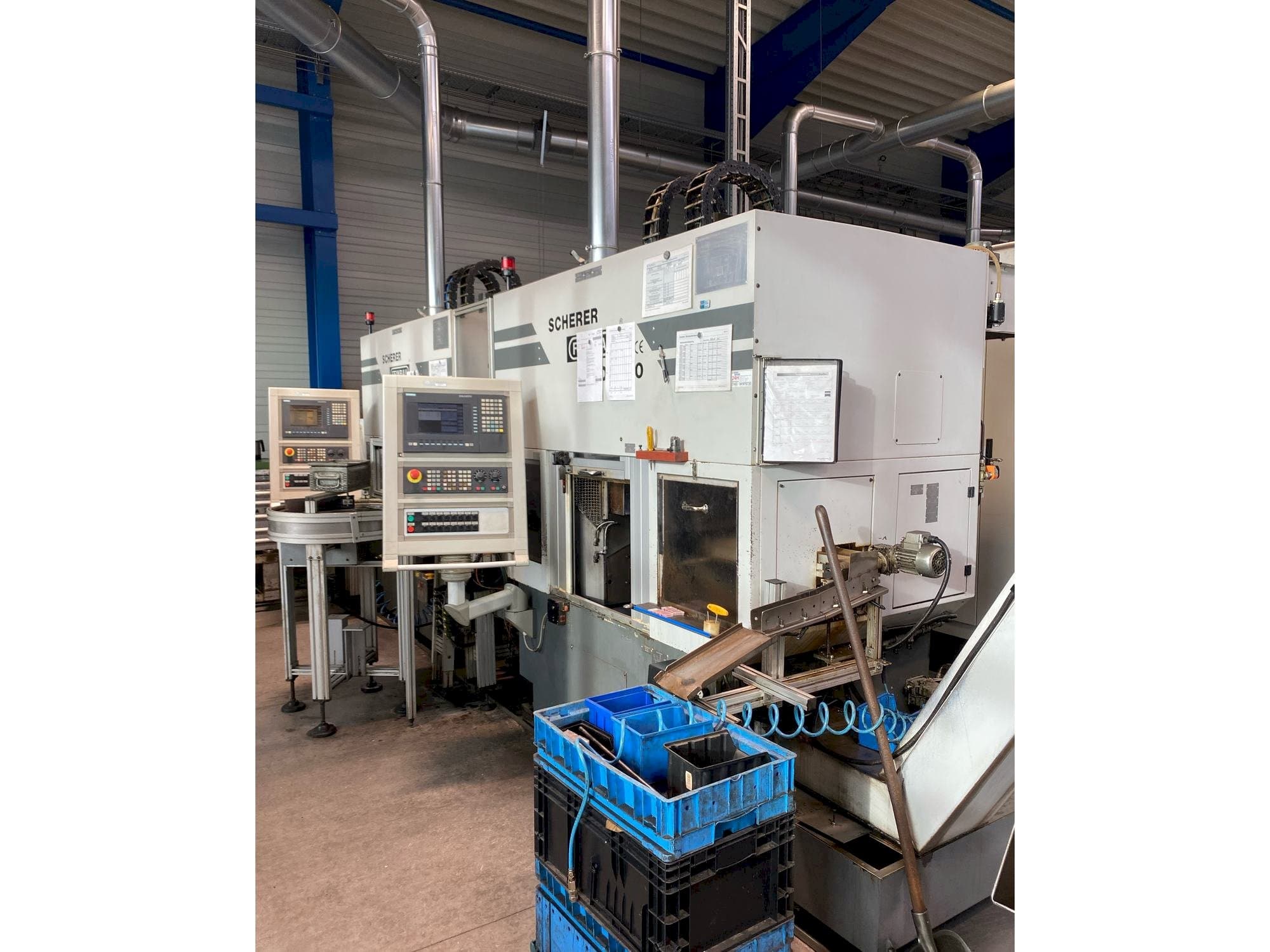 Prikaz  stroja Scherer - Feinbau VDZ 100  sprijeda