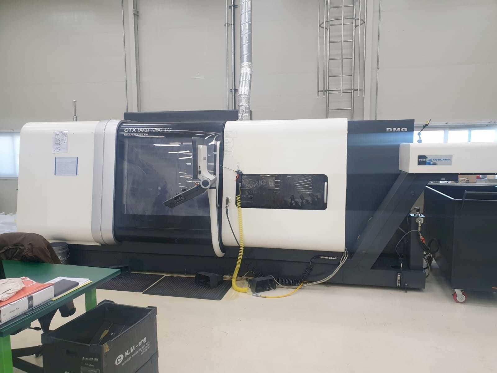 Prikaz  stroja DMG MORI Gildemeister CTX Beta 1250 TC  sprijeda