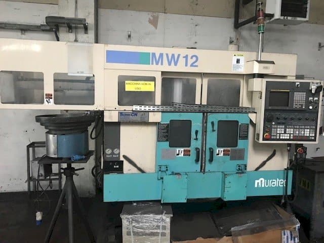Prikaz  stroja Muratec MW 12 CNC  sprijeda