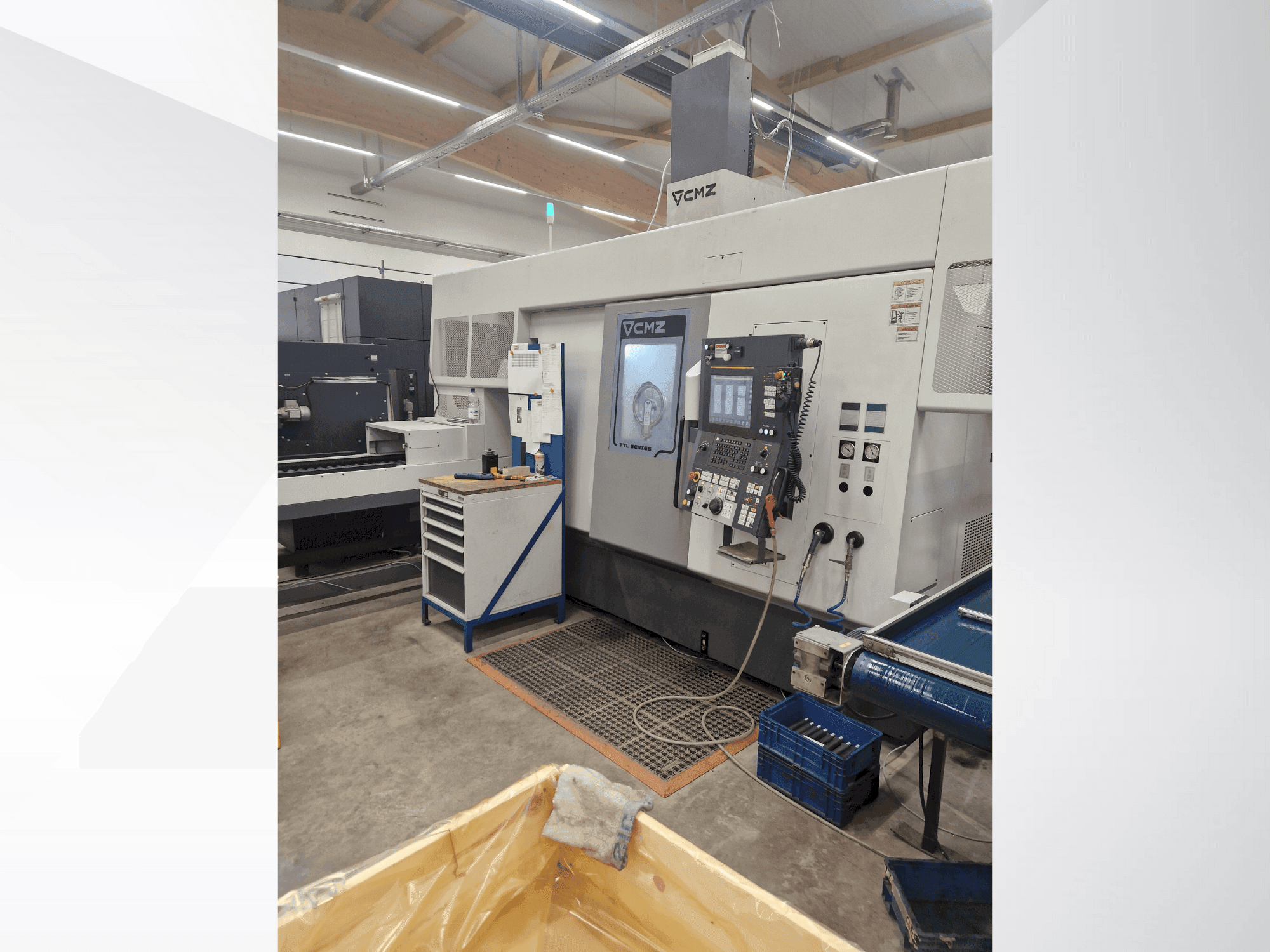 Prikaz  stroja CMZ TTL-66-66-TTY-T2Y  sprijeda