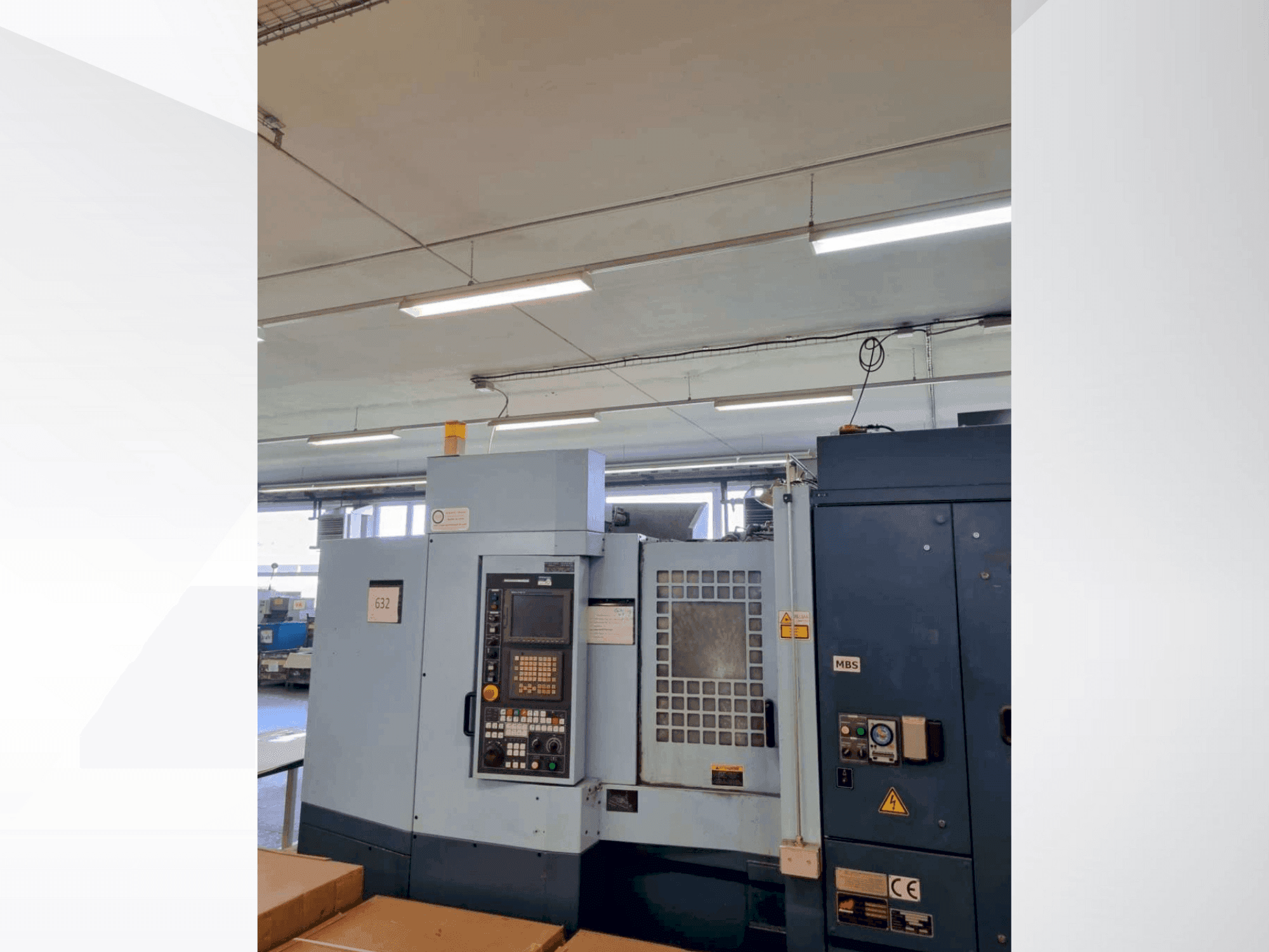 Prikaz  stroja Matsuura H PLUS-405  sprijeda