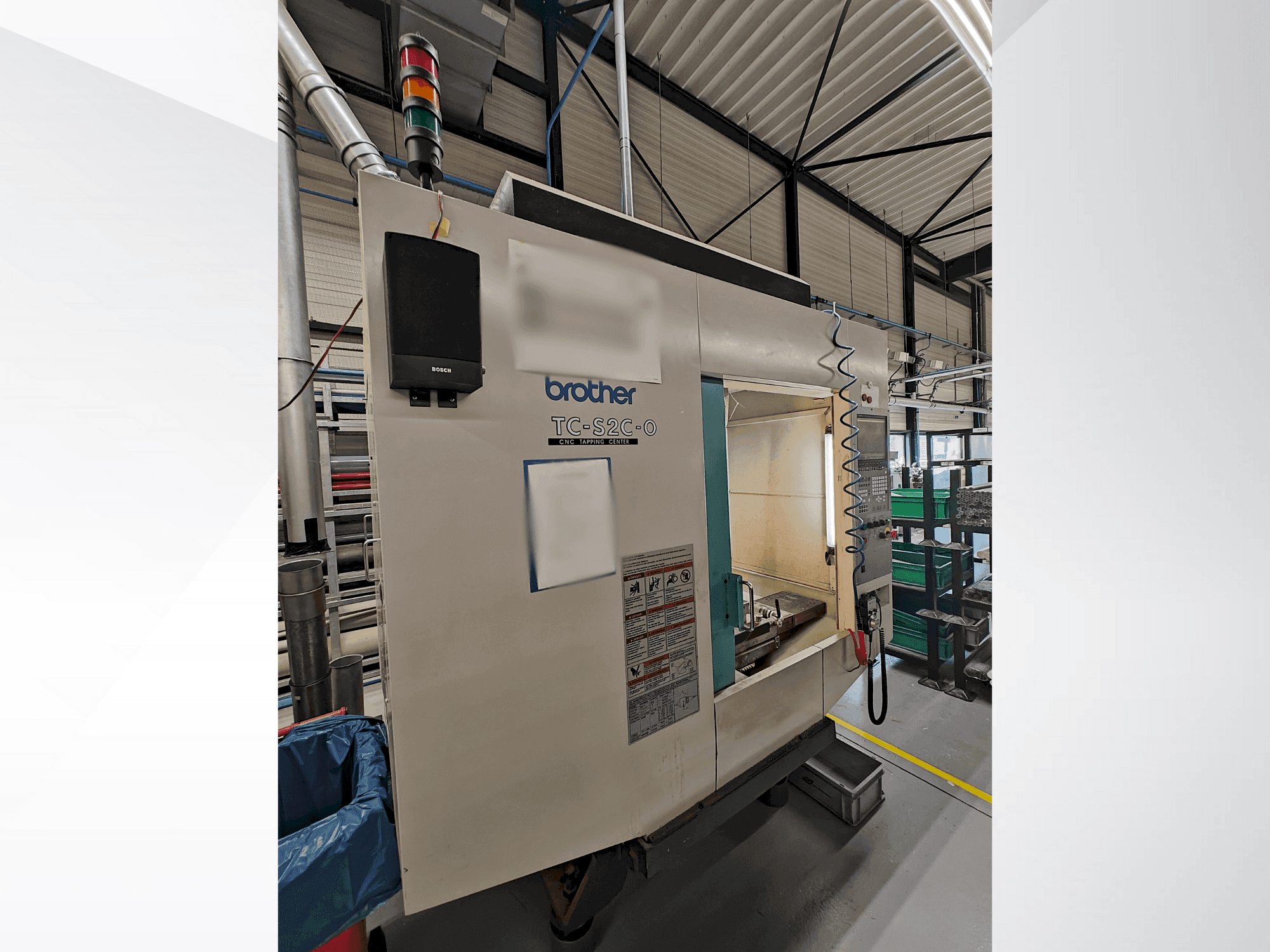 Prikaz  stroja Brother TC-S2C-O  sprijeda