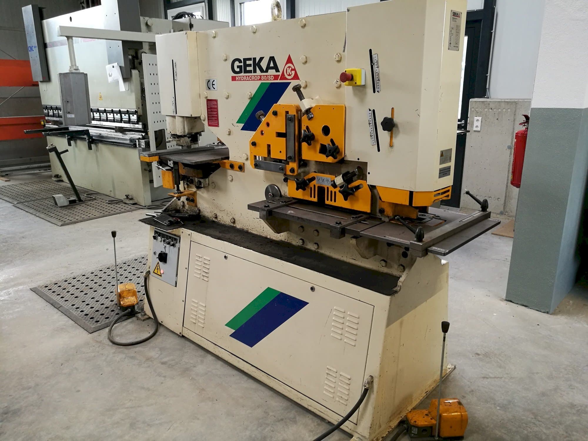 Prikaz  stroja GEKA Hydracrop 80 SD  sprijeda