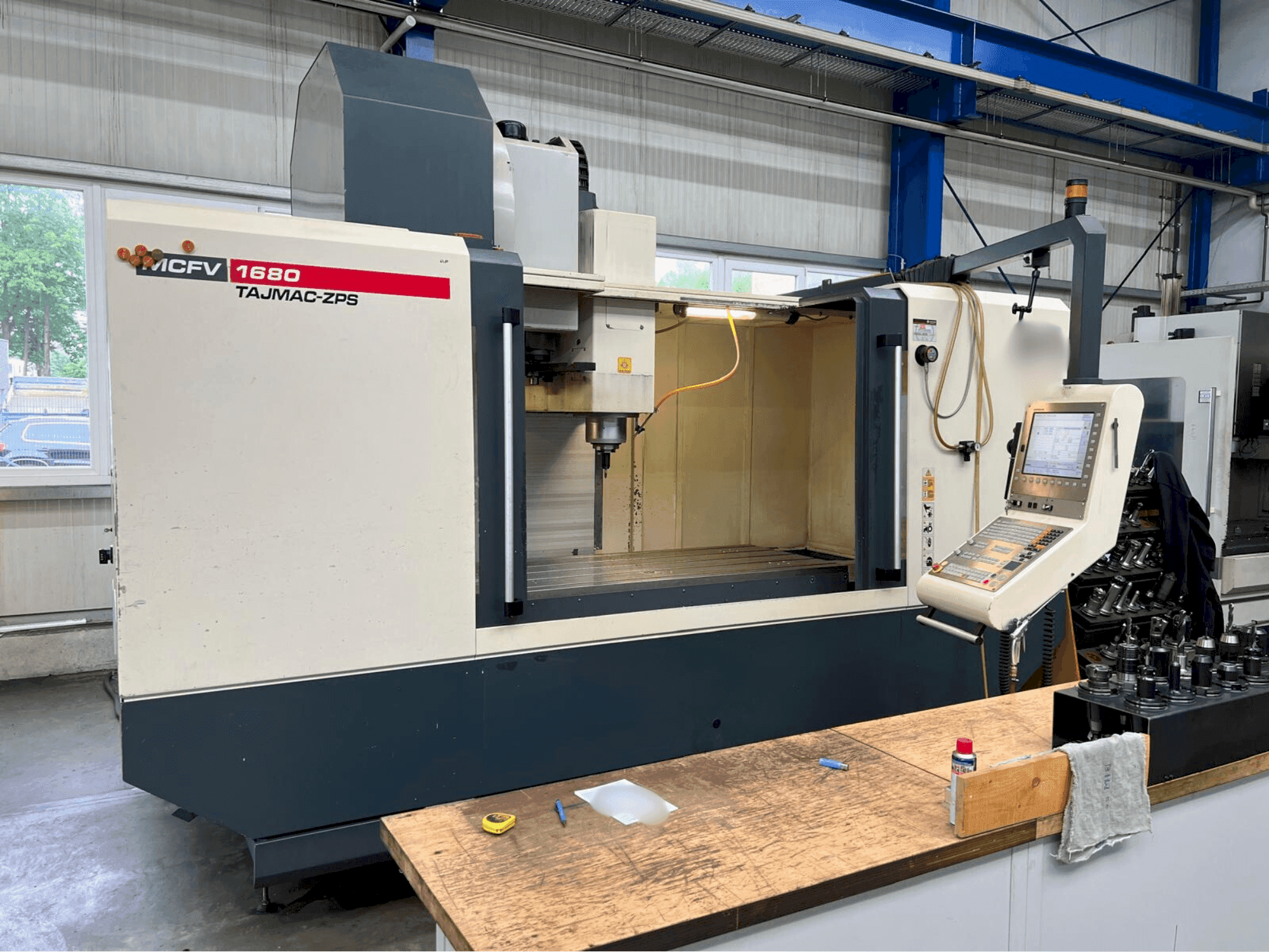 Prikaz  stroja TAJMAC-ZPS MCFV 1680  sprijeda