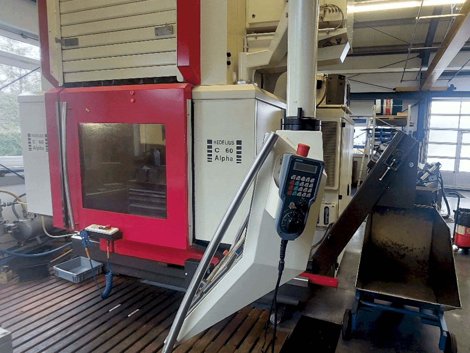 Prikaz  stroja HEDELIUS C60 ALPHA 800  sprijeda