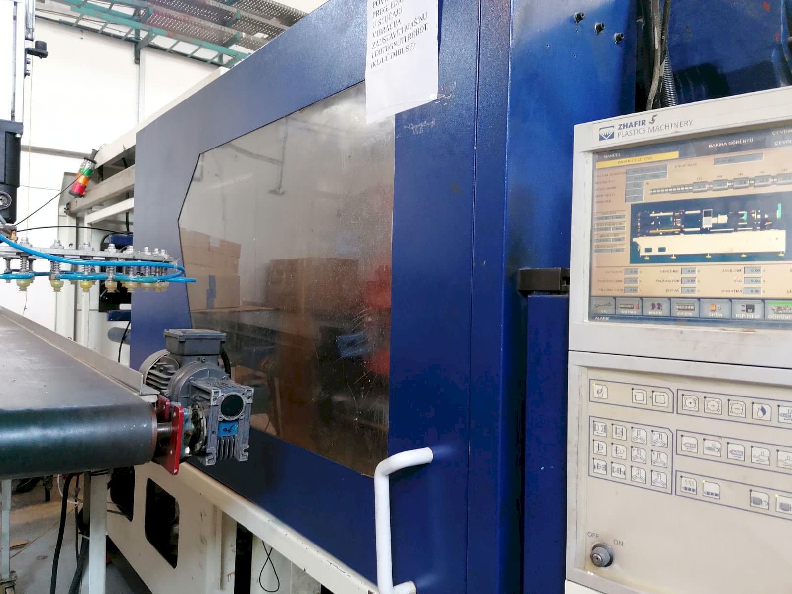 Prikaz  stroja HAITIAN Zhafir 410  sprijeda