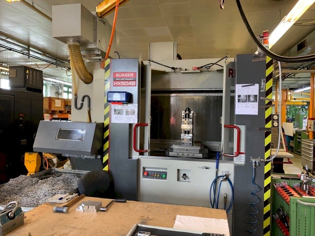 Prikaz  stroja Quaser HX504B  sprijeda