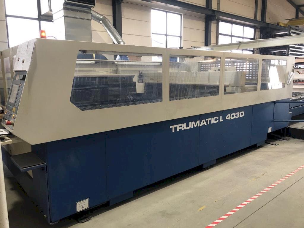 Prikaz  stroja Trumpf Trumatic L4030  sprijeda