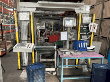 Prikaz  stroja Transfluid DB 650 ST-SPS  sprijeda