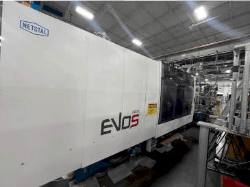 Prikaz  stroja Netstal EVOS 5500-2900 Speed  sprijeda
