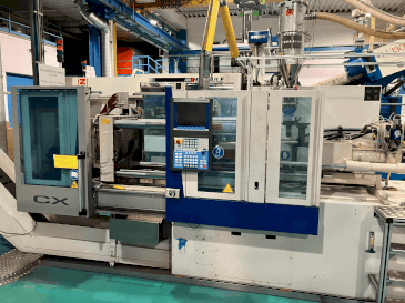 Prikaz  stroja Krauss Maffei 65-180 CX  sprijeda