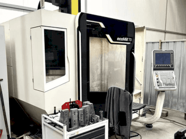 Prikaz  stroja DMG MORI ecoMill 70  sprijeda