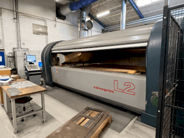 Prikaz  stroja Salvagnini L2 Lightning  sprijeda