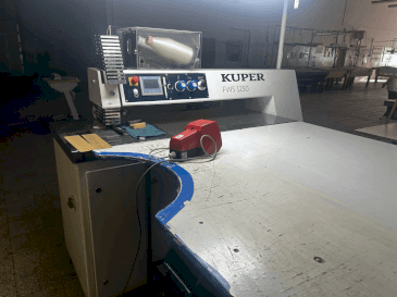 Prikaz  stroja KUPER FWS 1250  sprijeda