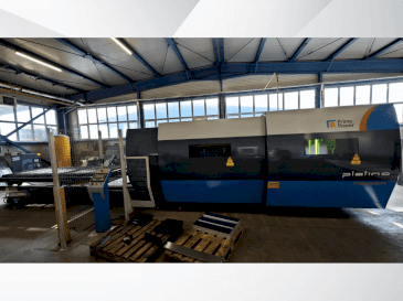 Prikaz stroja Prima Power PLATINO FIBER sprijeda