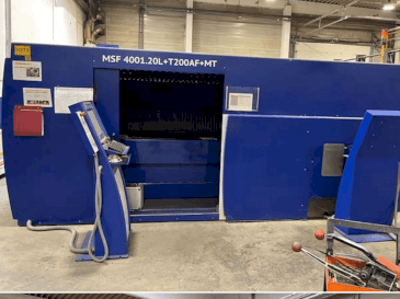 Prikaz  stroja MicroStep Fiber MSF 4001.20L  sprijeda