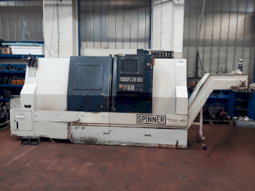 Prikaz  stroja SPINNER TC 82 -MC  sprijeda