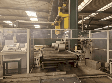 Prikaz  stroja TTM FL 600 3D  sprijeda