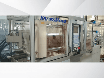 Prikaz  stroja Krauss Maffei 125-520 C1  sprijeda