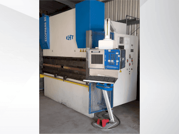 Prikaz  stroja EHT Ecopress 80  sprijeda