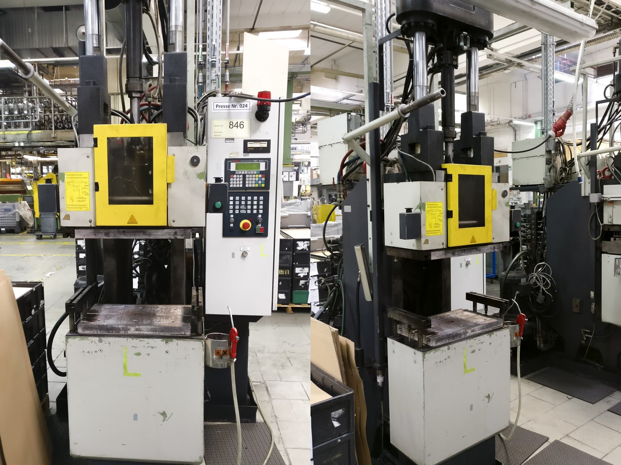 Prikaz desne strane  stroja Kloeckner Desma 956.050