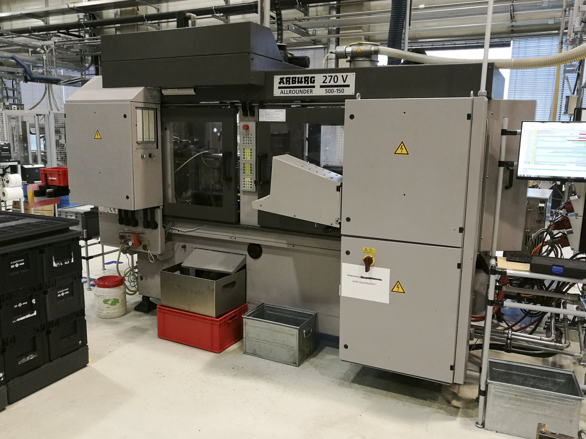 Prikaz  stroja Arburg 270V 500-150 zdesna