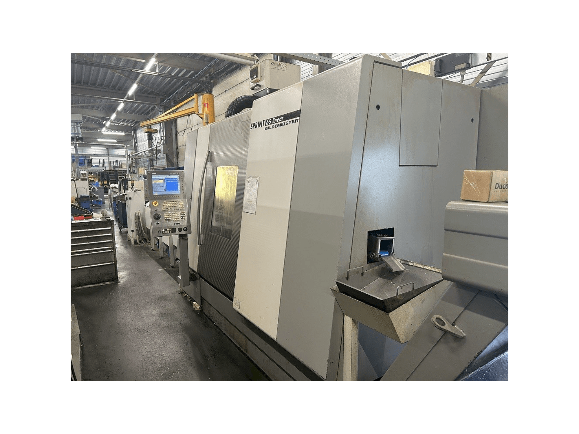 Prikaz stroja Gildemeister sprint 65 linear sprijeda
