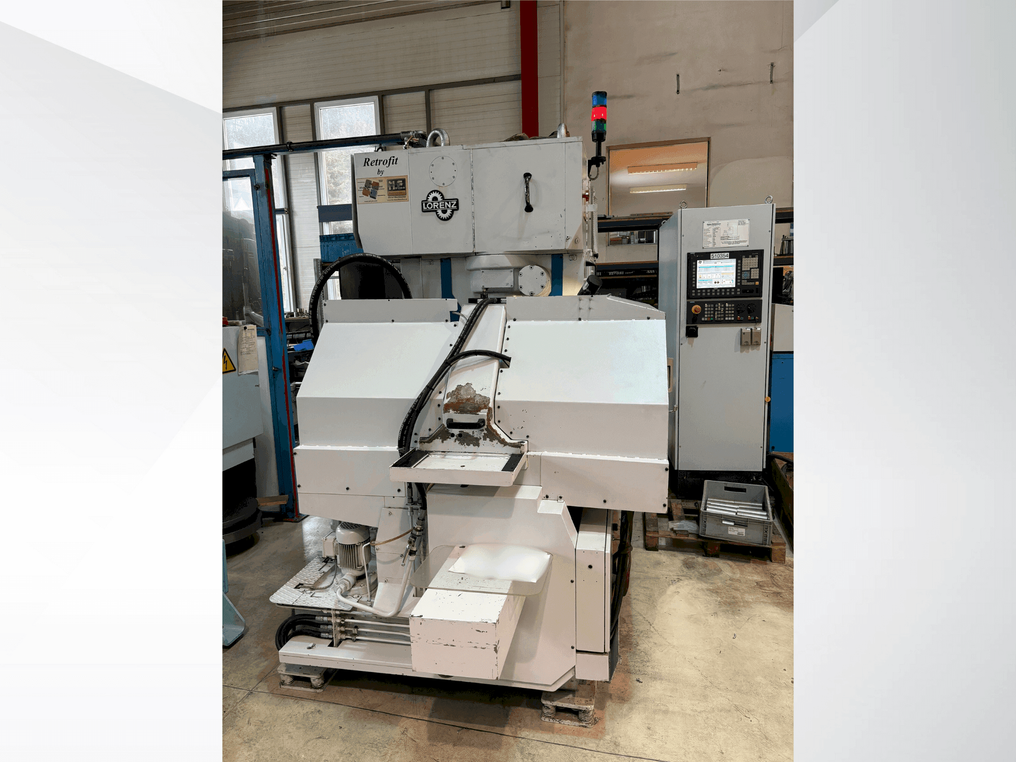 Prikaz stroja LORENZ LS 150 sprijeda