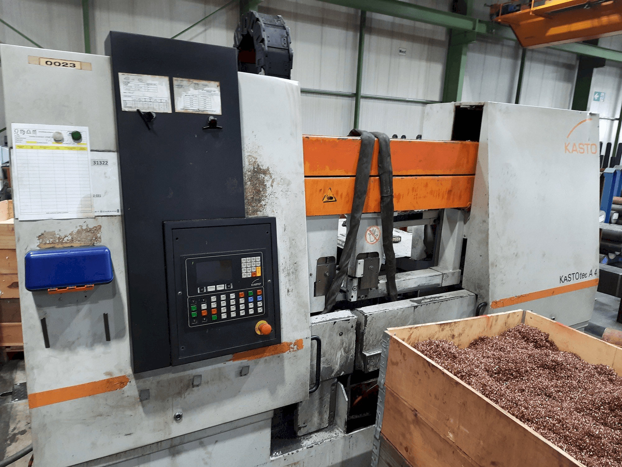 Prikaz stroja KASTO tec A 4 sprijeda