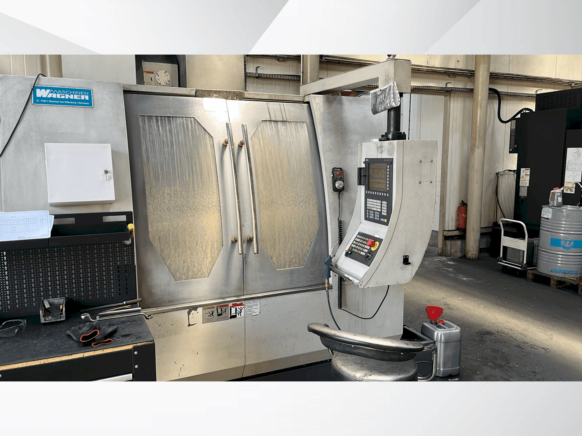 Prikaz stroja WAGNER VMC 1100 sprijeda