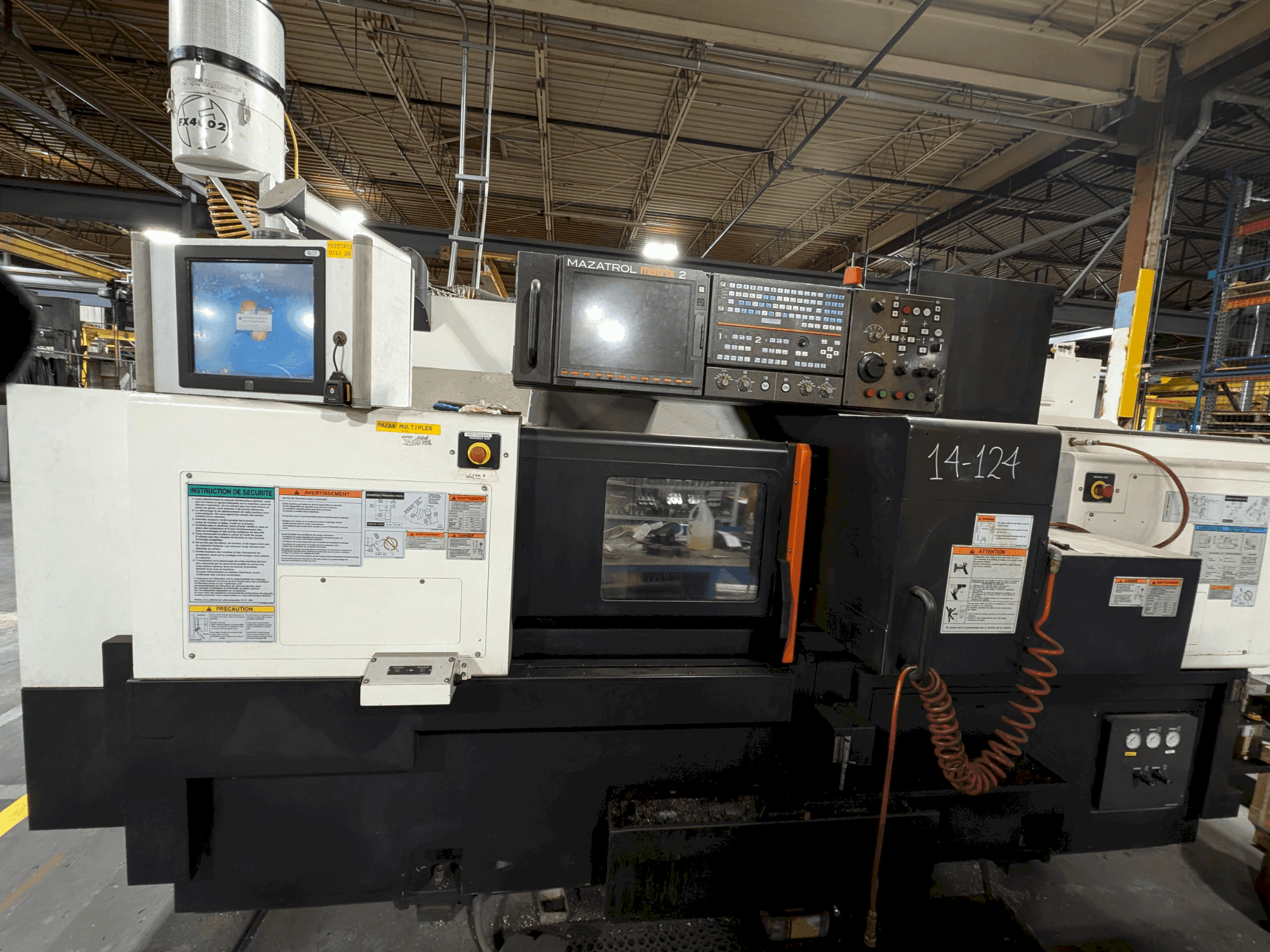 Prikaz stroja Mazak Multiplex 6300-II Y sprijeda