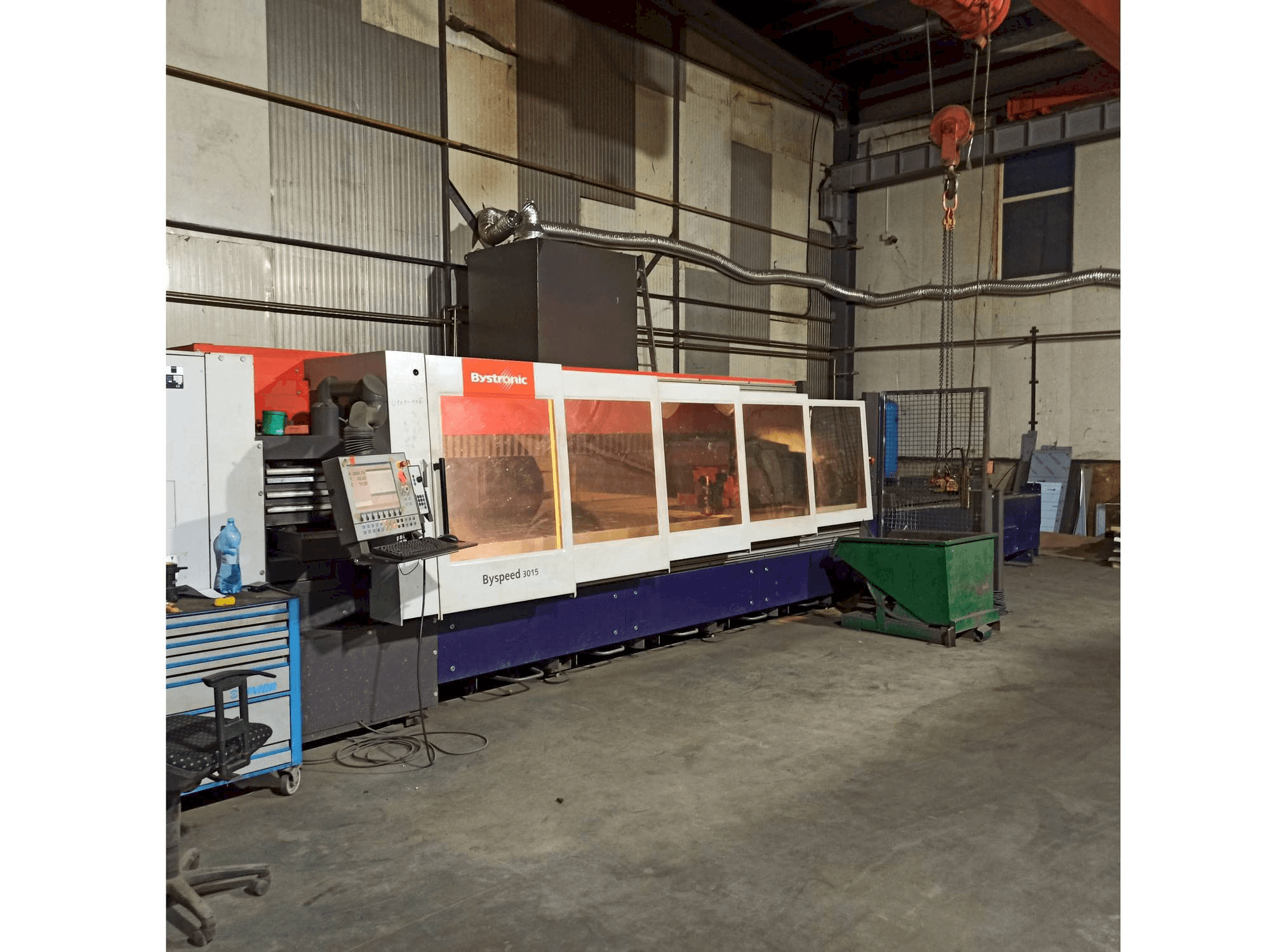 Prikaz stroja Bystronic BySpeed 3015 sprijeda