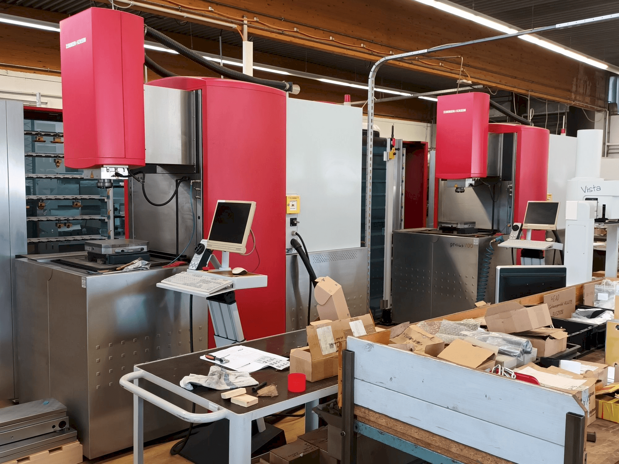 Prikaz stroja Zimmer+Kreim Genius 700 sprijeda