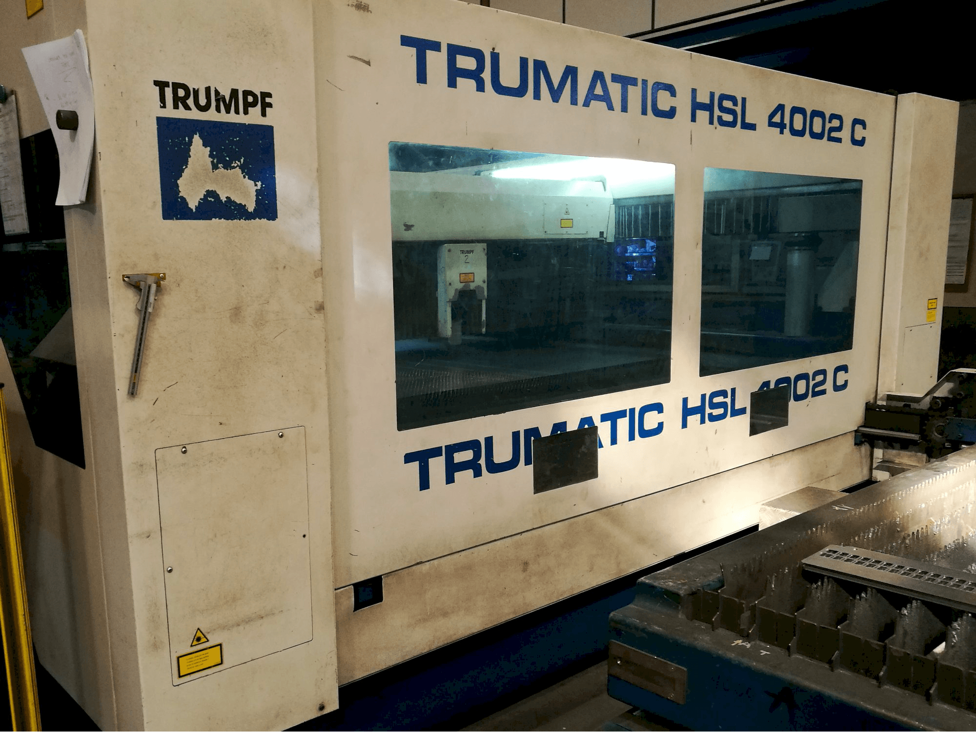 Prikaz stroja Trumpf Trumatic HSL 4002 C slijeva