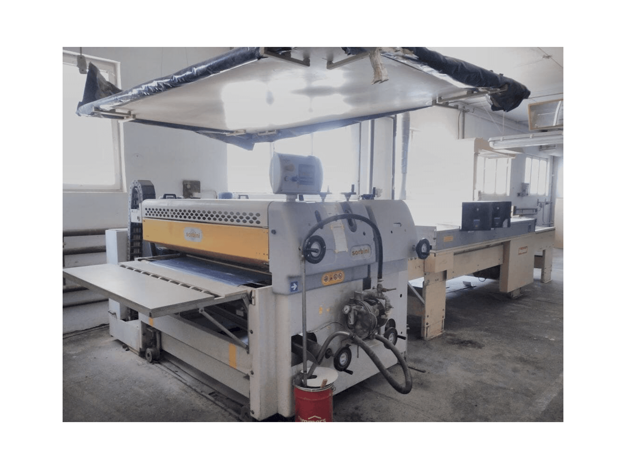Prikaz stroja SORBINI smartcoater sp1 sprijeda