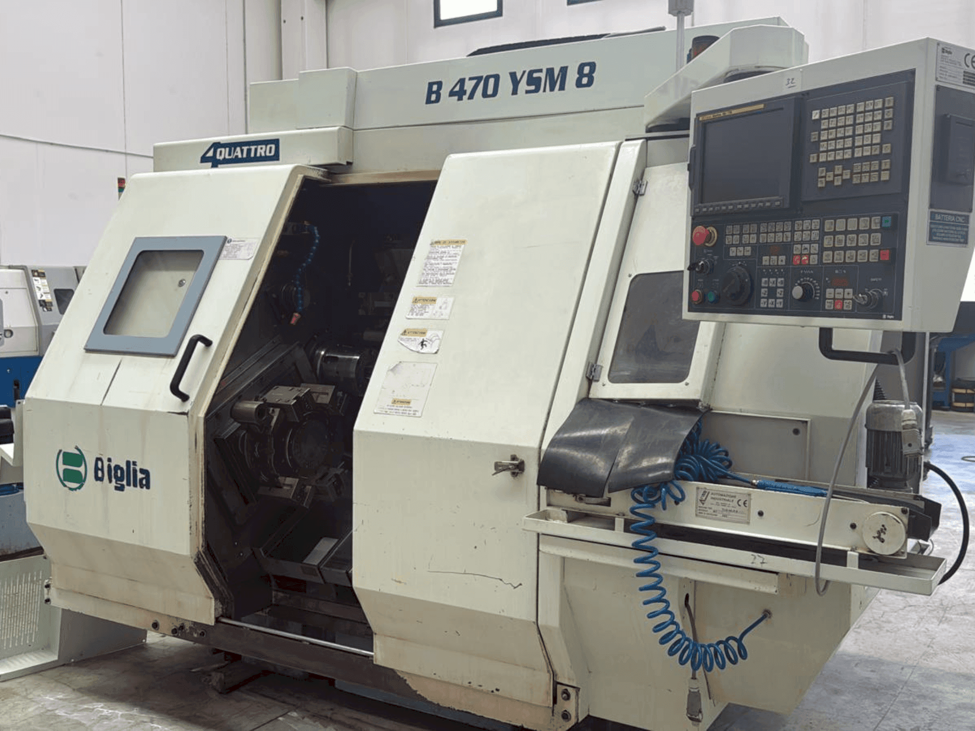 Prikaz stroja Biglia B470 YSM sprijeda