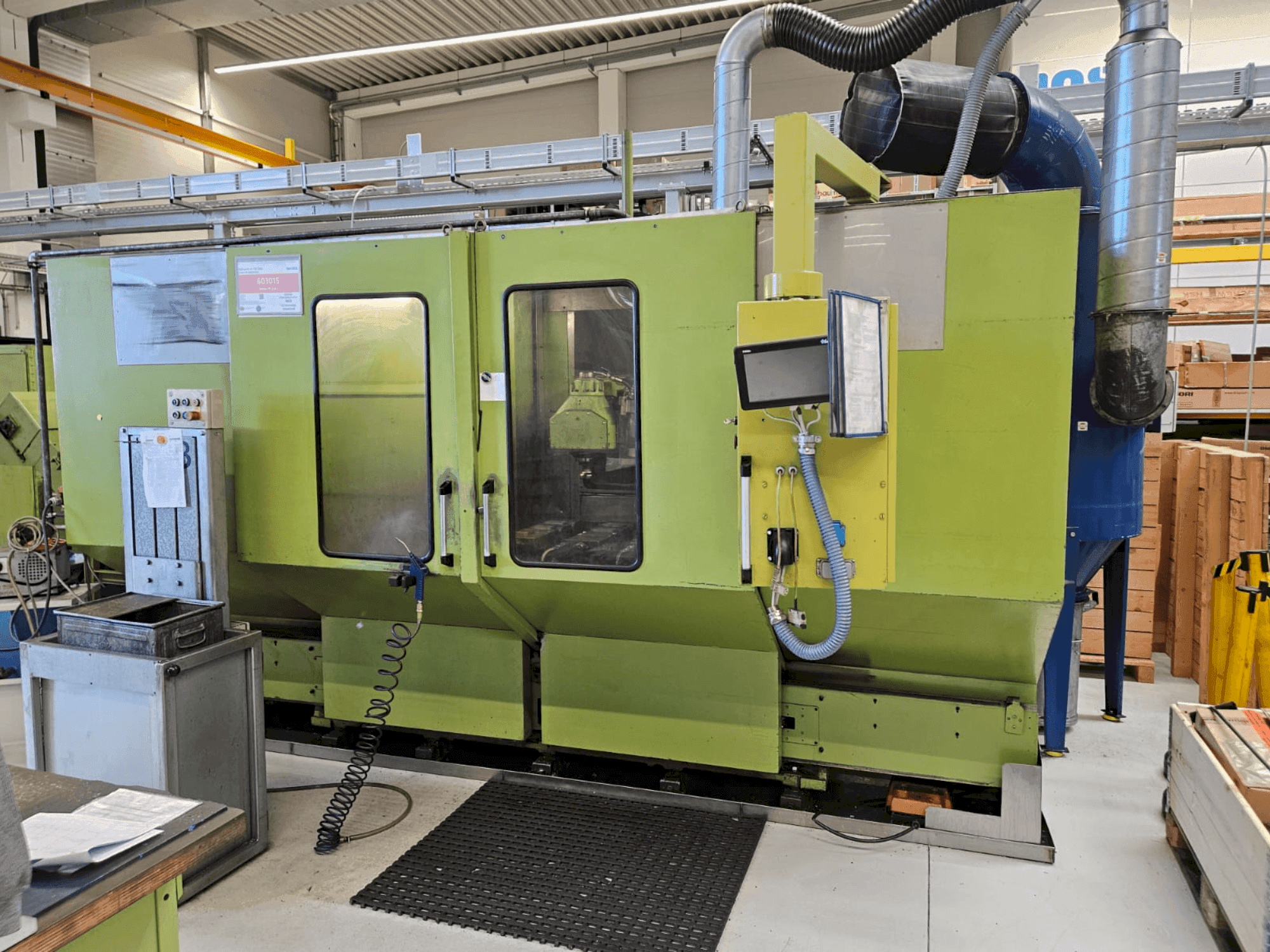 Prikaz stroja HELLER PFU2 sprijeda