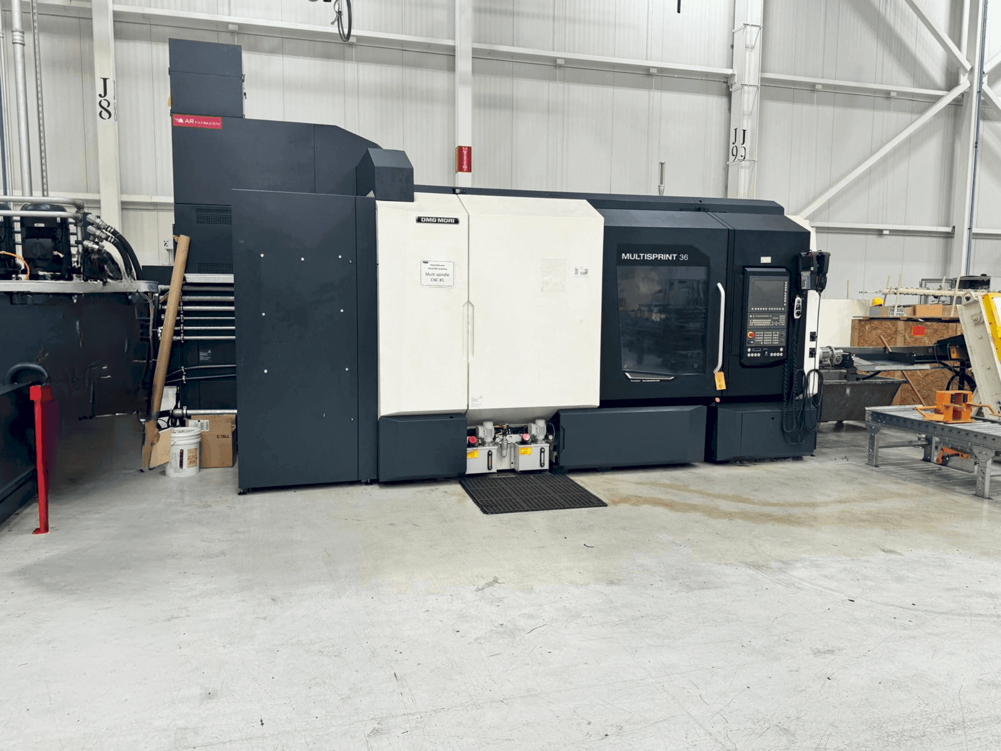 Prikaz stroja DMG MORI Multisprint 36 sprijeda