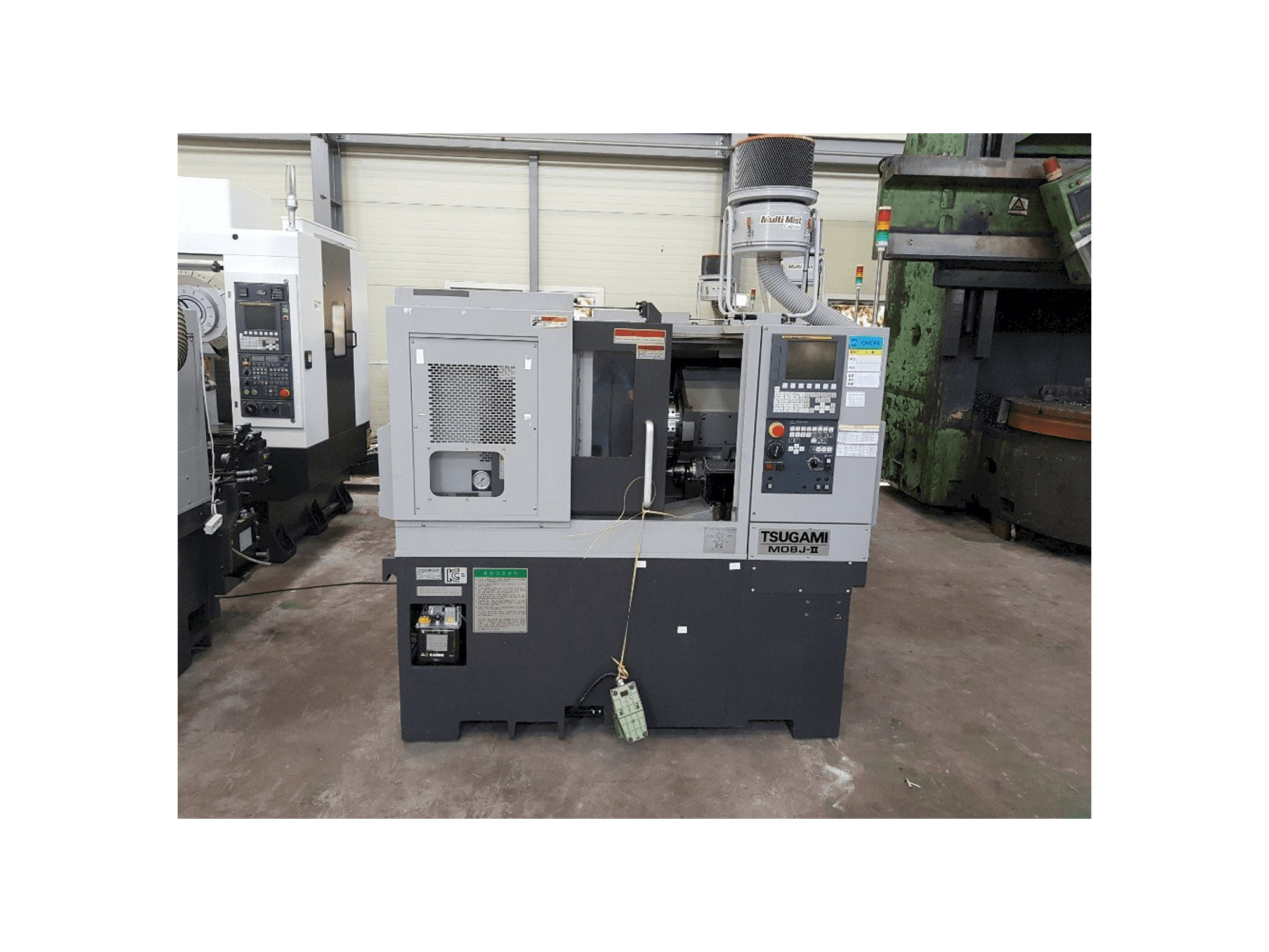 Prikaz stroja TSUGAMI M08J-Ⅱ sprijeda