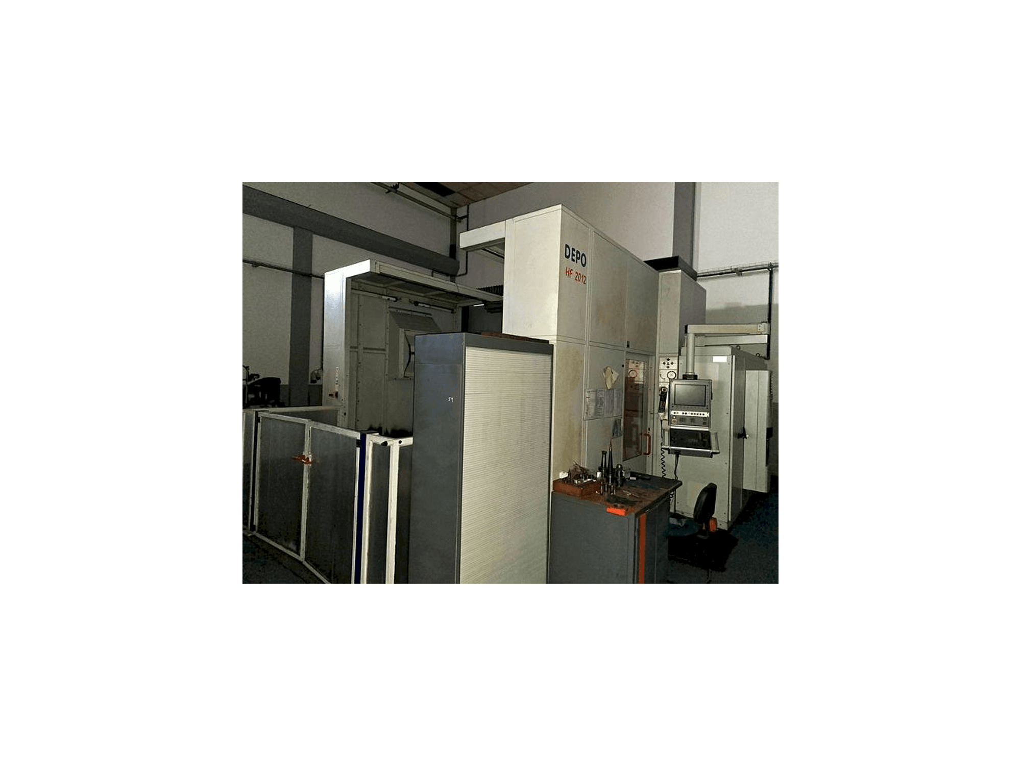 Prikaz stroja DEPO HP sprijeda