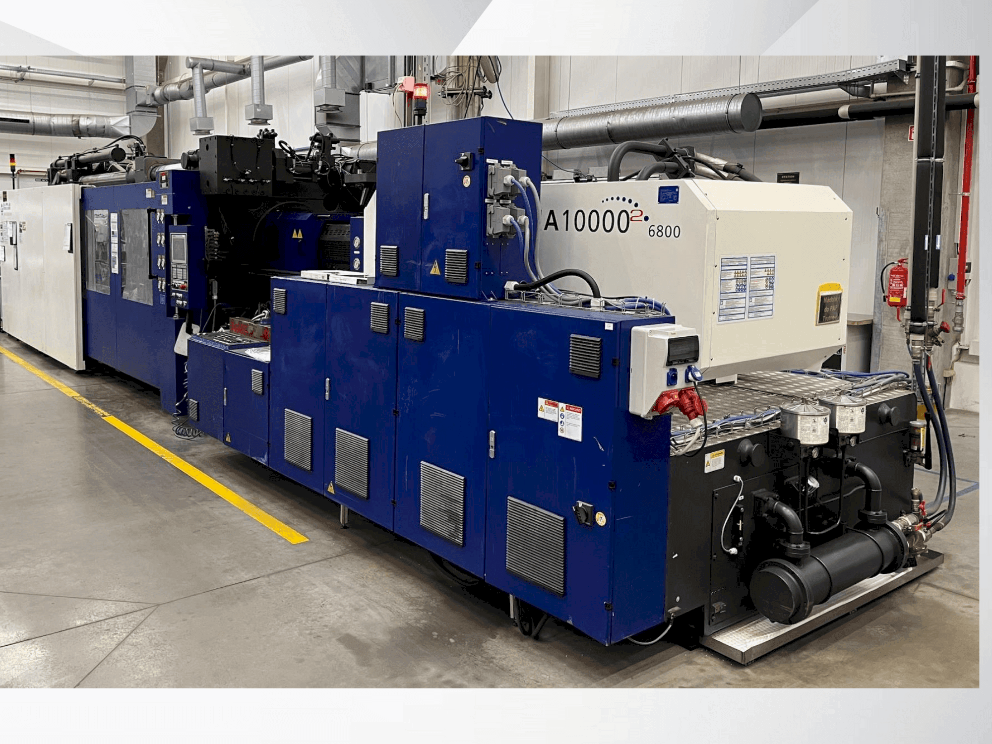 Prikaz stroja HAITIAN MARS MA10000 II sprijeda