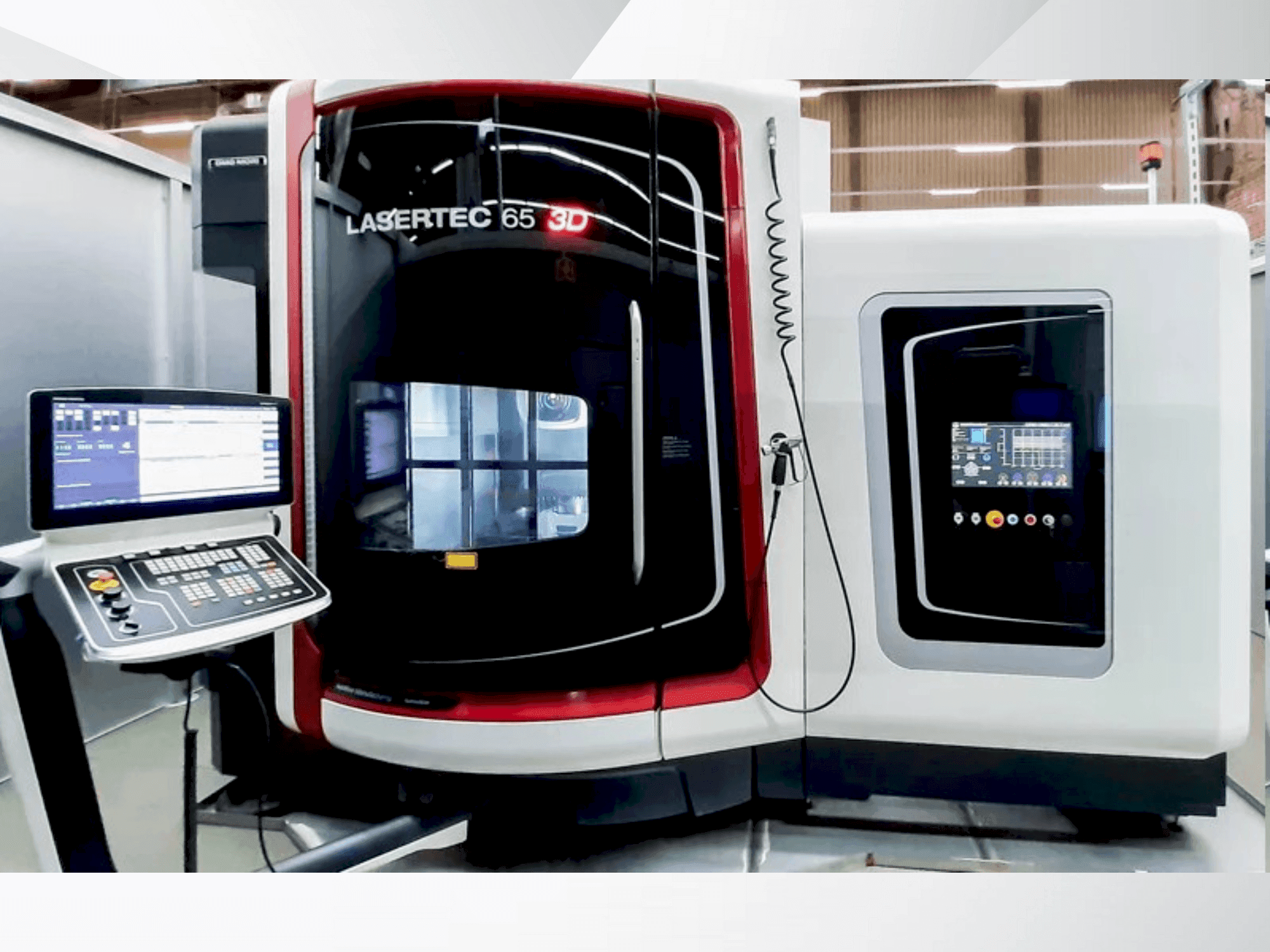 Prikaz stroja DMG MORI Lasertec 65 sprijeda