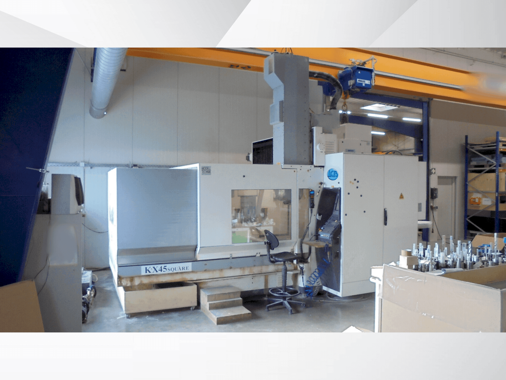 Prikaz stroja LGB KX45 SQUARE FIVE 2 sprijeda