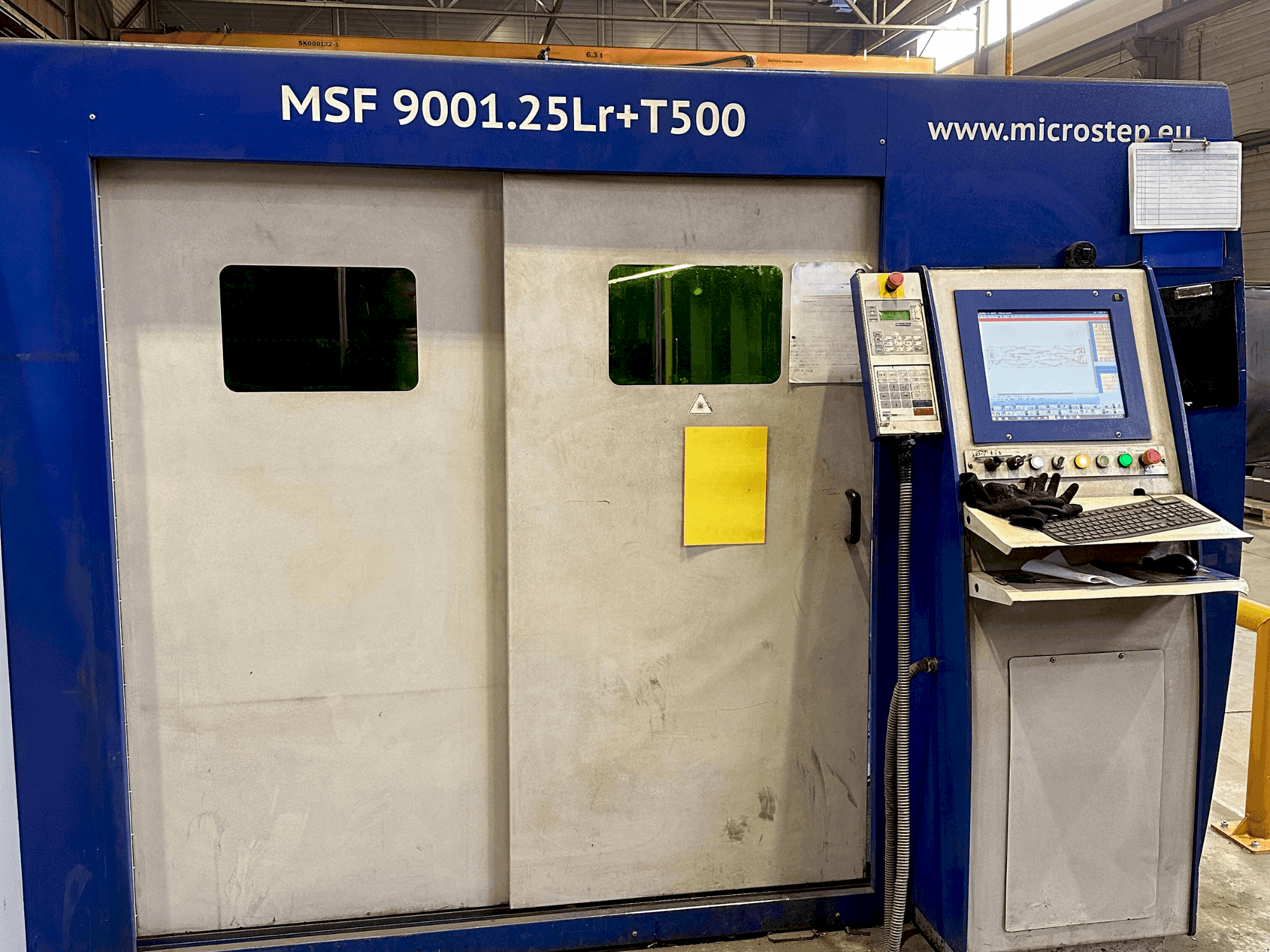 Prikaz stroja MicroStep MSF 9001.25Lr+T500 (2015) sprijeda
