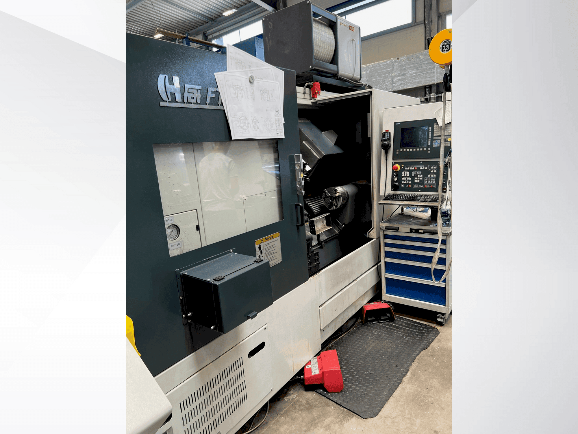 Prikaz stroja FAT FTM 165 sprijeda