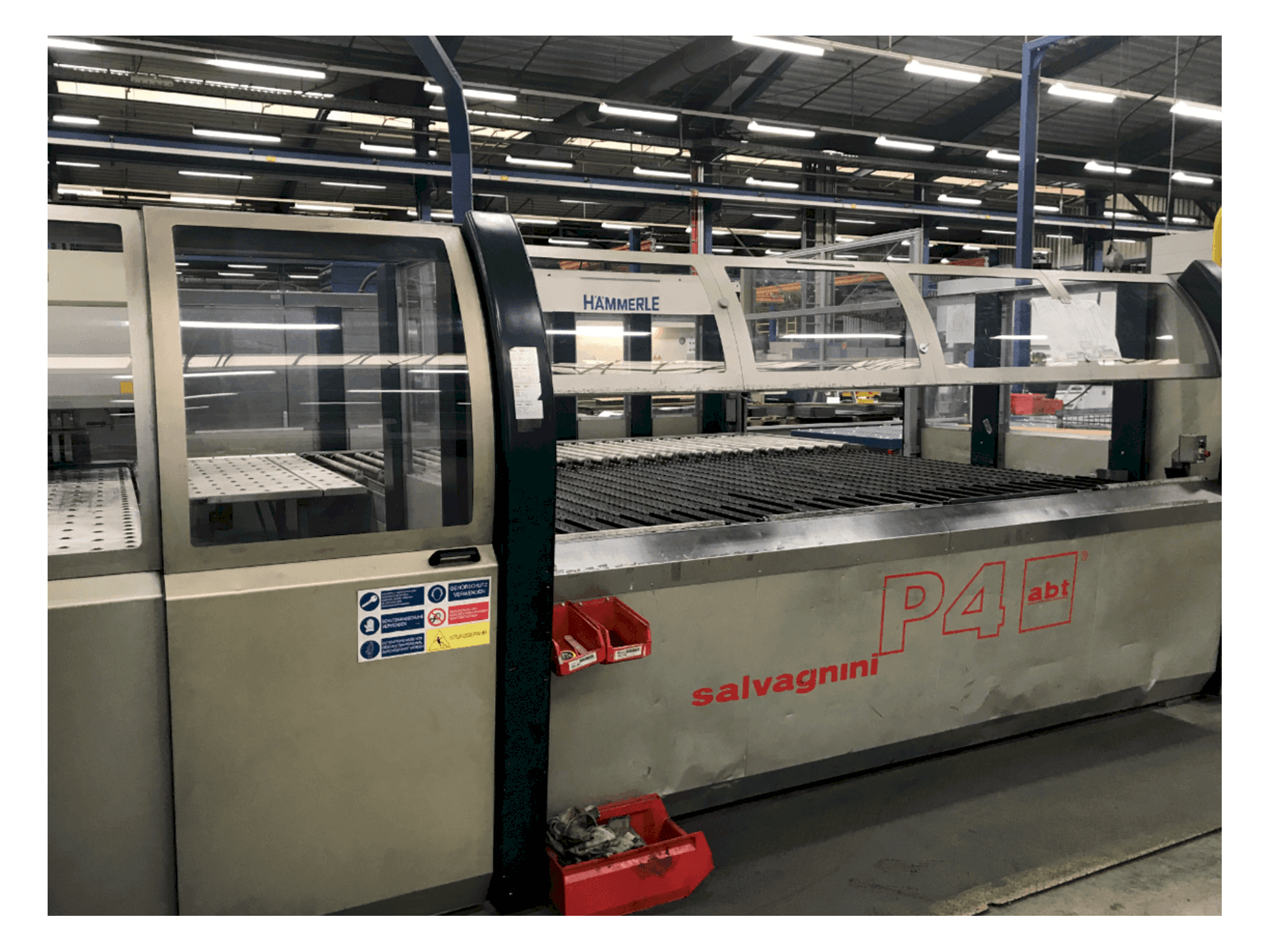 Prikaz stroja Salvagnini S4S-40 / P4-3216 sprijeda