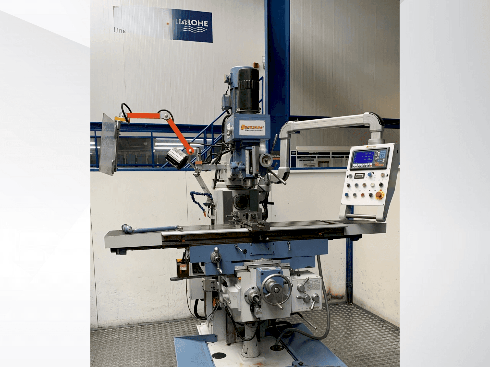 Prikaz stroja Bernardo UWF 95 N sprijeda