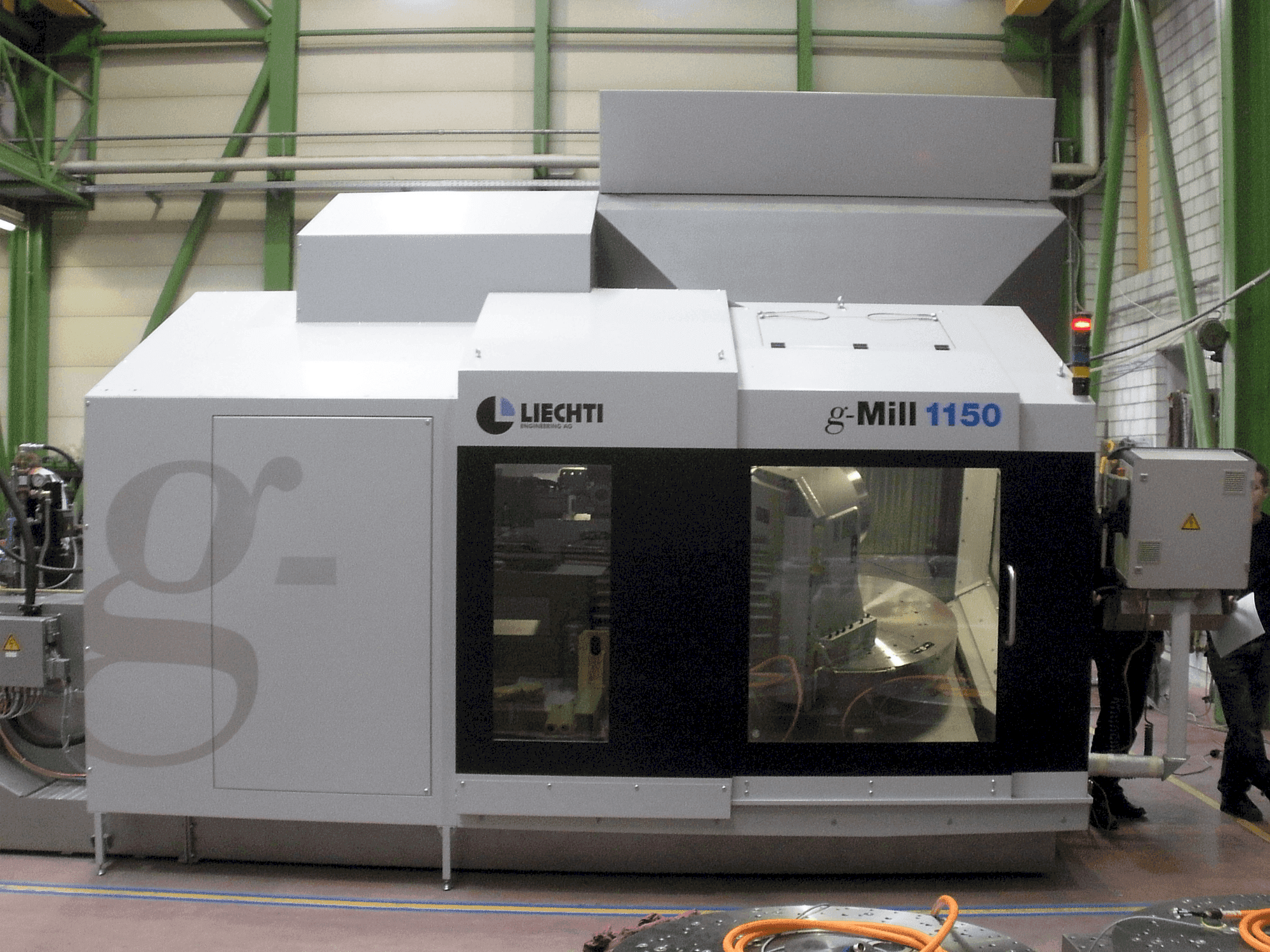 Prikaz stroja Liechti G-Mill 1150 sprijeda