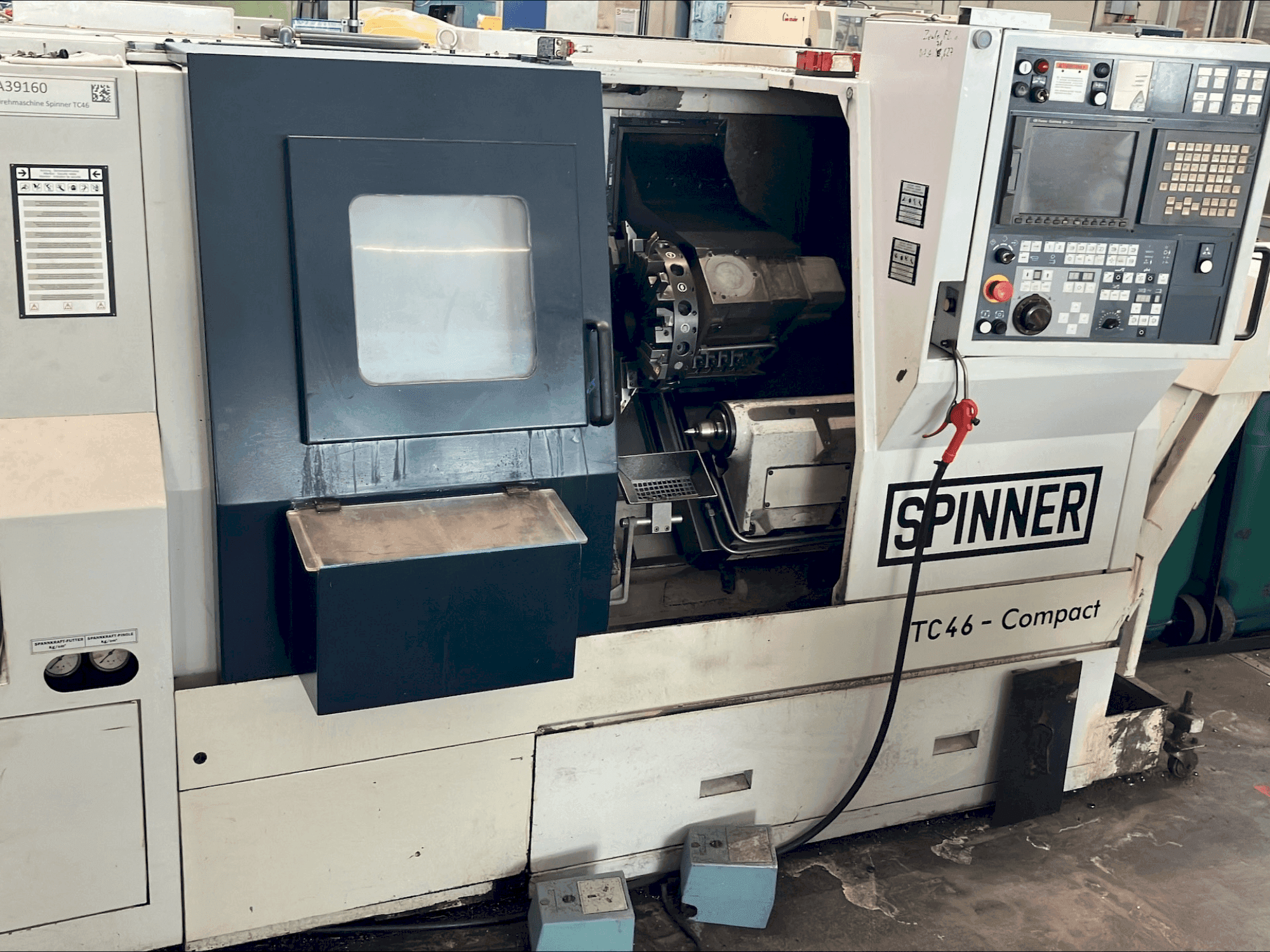 Prikaz stroja SPINNER TC46-COMPACT sprijeda